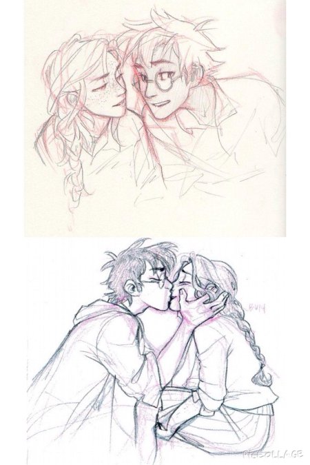 Гарри поттер рисунки