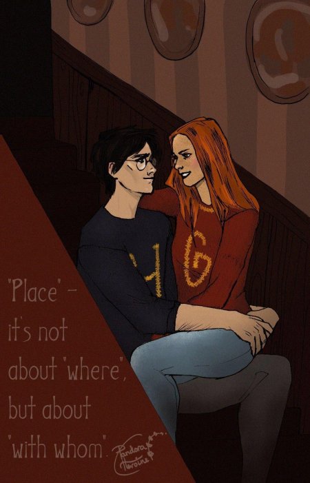 Гарри поттер и джинни уизли любовь