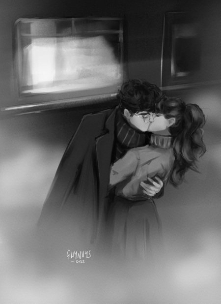 Гарри поттер и гермиона грейнджер арт