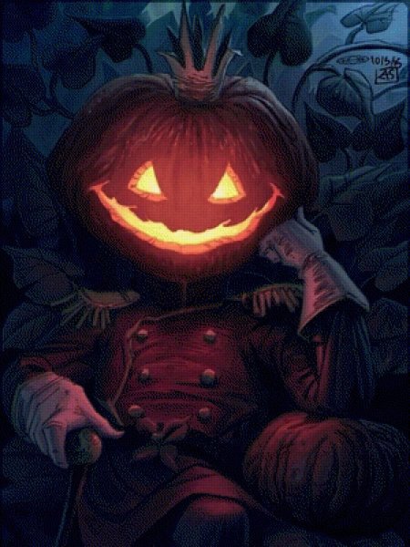 Тыквоголовый джек хэллоуин