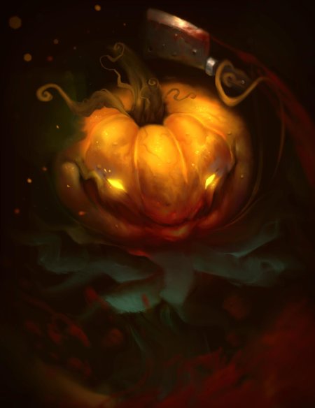 Тыква хэллоуин