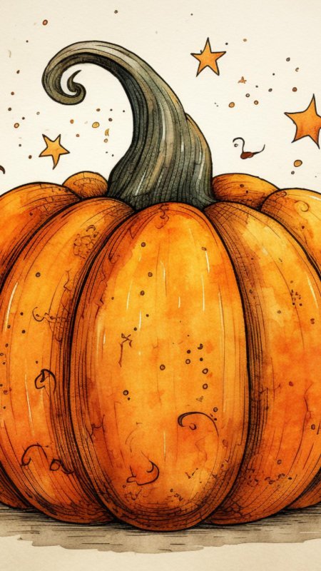 Тыква мультяшная