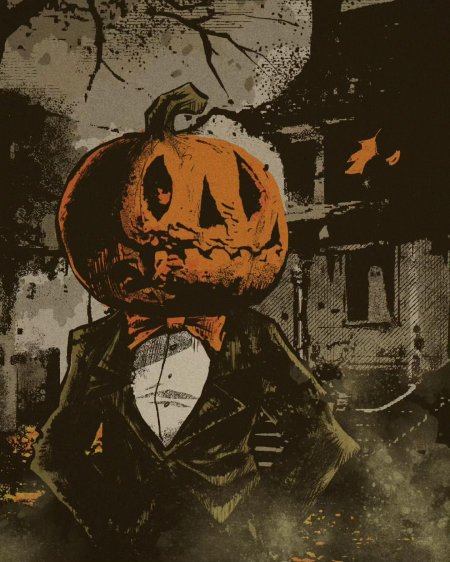 Хэллоуин плакат