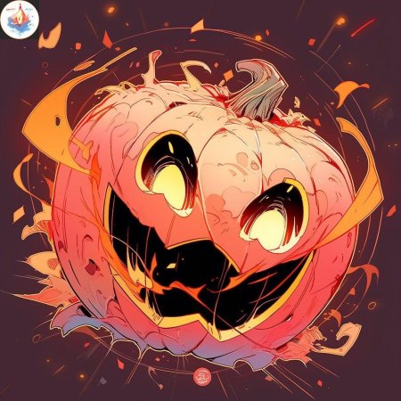 Halloween jack o lantern