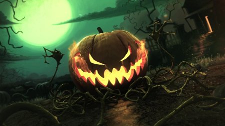 Тыква хэллоуин