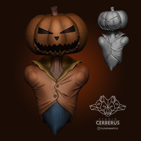 Голова тыква