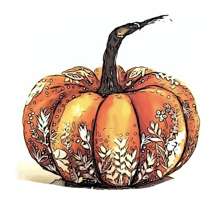 Тыква иллюстрация