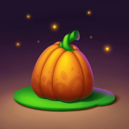 Мультяшная тыква