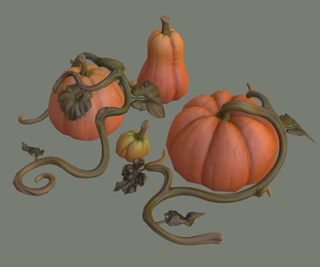 Тыква мультяшная