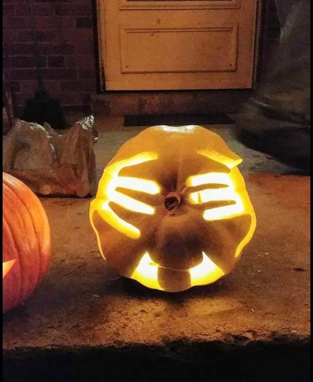 Тыква смешная