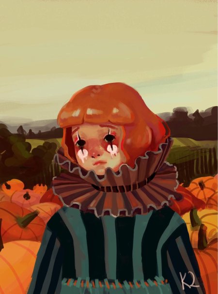 Оля тыква арт vakuolly