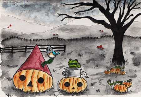 Оля тыква арт