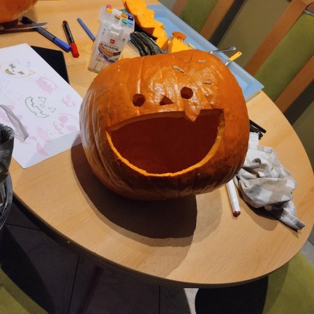 Тыква для хэллоуина