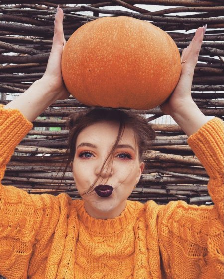 Фотосессия с тыквами