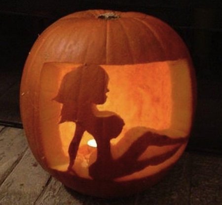 Хэллоуин смешные тыквы