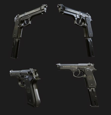 Пистолет беретта 92