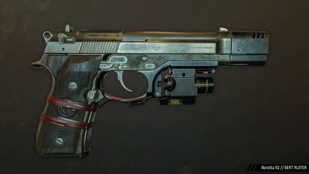 Пистолет альберт resident evil 7