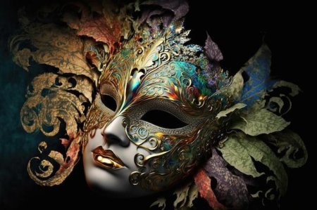 Венецианская карнавальная маска