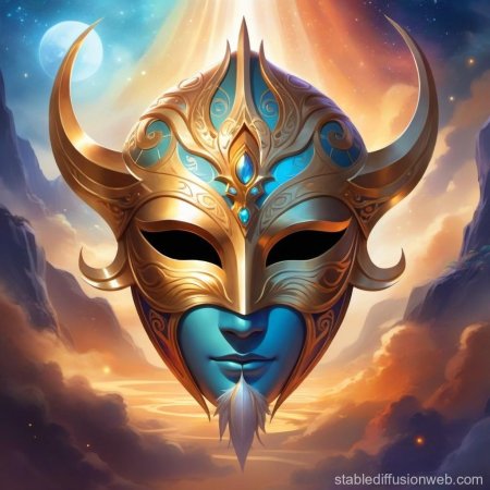 Красивая маска