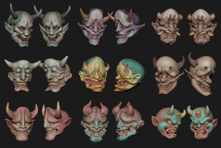 Маска демона