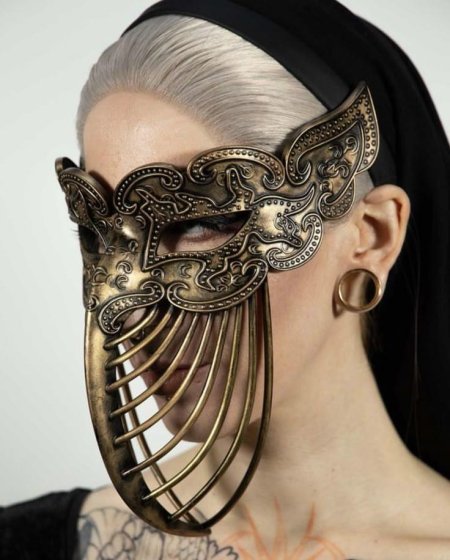 Стимпанк маска