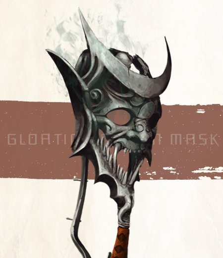 Маска они самурай