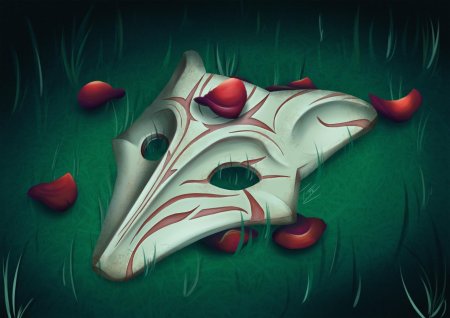 Японские маски кабуки кицунэ