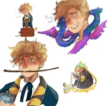 Иллюстрации гарри поттер