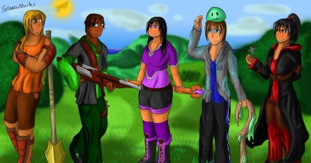 Террария арты