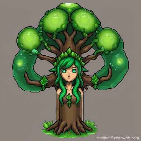 Террария дерево