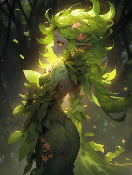 Аниме принцесса дриада