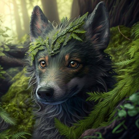 Волк иллюстрация