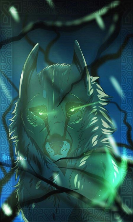 Аниме волки оборотни