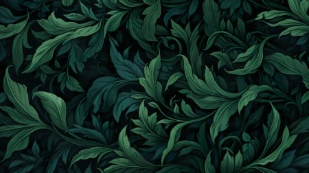 Темно зеленые листья