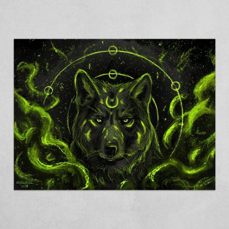 Зеленый волк