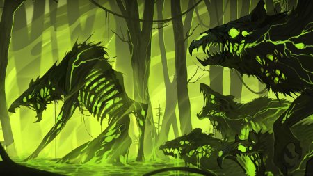 Болотные монстры фэнтези