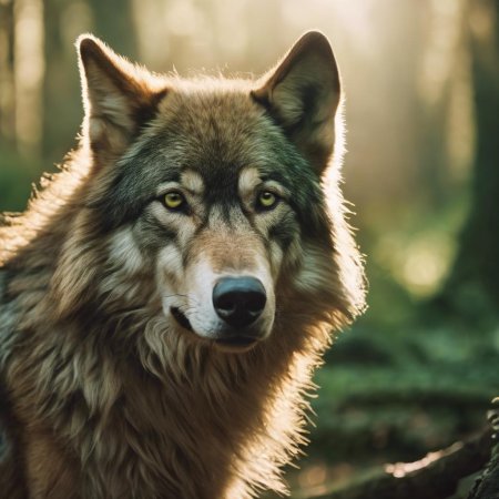 Красивые волки