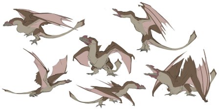 Референсы драконов виверна