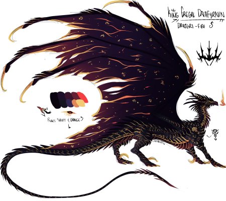 Дракон референс персонаж