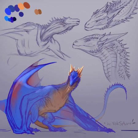 Драконы референсы персонажей