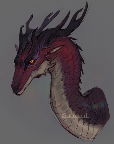 Красный дракон драго