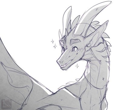 Рисунки драконов карандашом