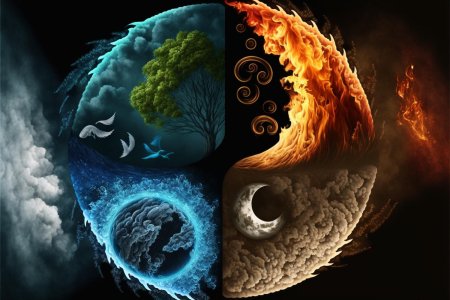 Стихии огонь вода воздух земля