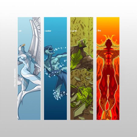 Стихии огонь вода воздух земля