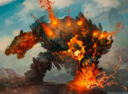 Огненный элементаль днд