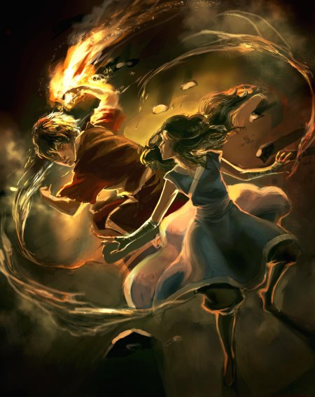 Аватар аанг магия огня