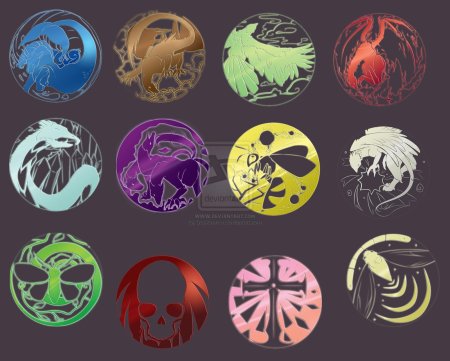 Легенда пяти колец кланы