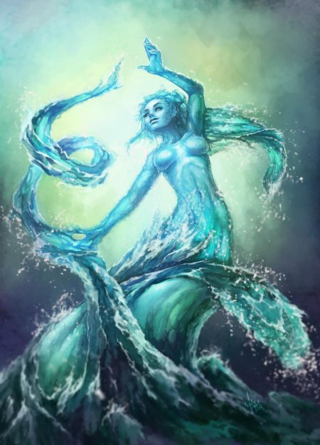 Элементаль воды ундина