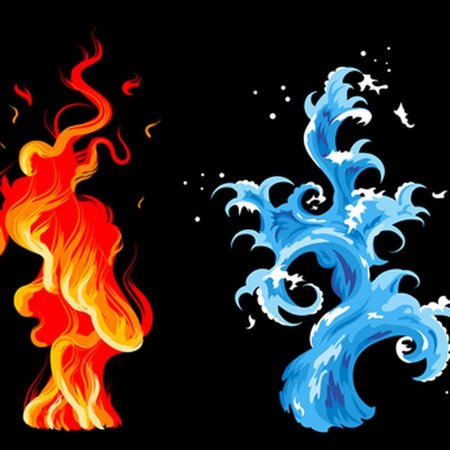 Вода огонь