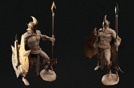 Спартанские воины